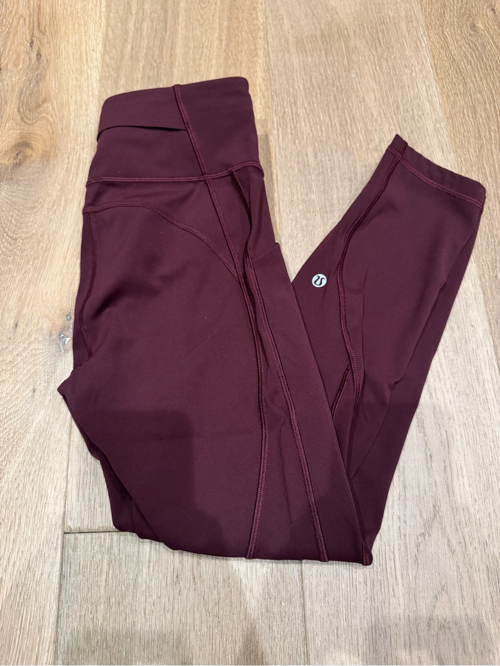 lululemon Time To Sweat Leggings in Burgundy 23’